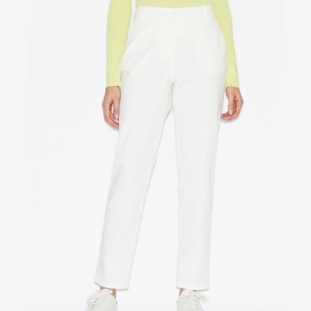 Armani Exchange Stretch Gabardine Trousers